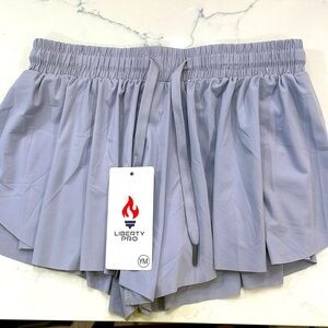 flowy shorts youth medium (grey)